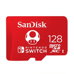 100% оригинальная SD-Карта SanDisk 128 ГБ 256 Гб 400 ГБ TF-карта для консолей Nintendo Switch