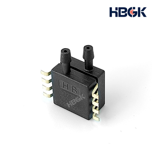 Hbp5023a ± 1kpa đầu vào kép AIRWAY thông gió khác biệt cảm biến áp suất, analog/I2C, cổng kép cùng một bên đầu dò - Product Image 3