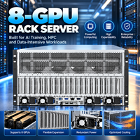 High Performance GPU Server Manufacturer 8 GPU AMD EPYC Server for Object Detection Tracking and AI Training