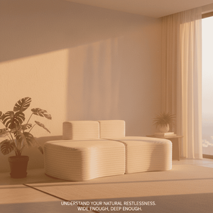 Sofá Compacto en Línea Recta que Ahorra Espacio, Sofá Cama Modular Convertible Tapizado en PU Resistente con Relleno de Espuma - Product Image 3