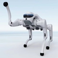 Jouet robot chien haute performance, doté de la connectivité 4G/WiFi, d'une fonction d'évitement d'obstacles et d'une fonctionnement stable.
