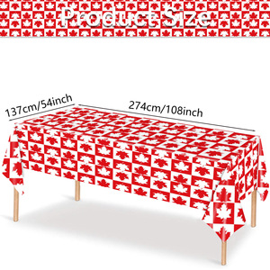 Juego de Papel Decorativo con Hojas de Arce Canadiense, 60-80 Piezas, Vajilla para Cumpleaños y Celebración del Día de la Independencia - Product Image 2