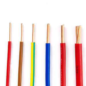 <span class=keywords><strong>สาย</strong></span>ไฟฟ้าหุ้มฉนวนพีวีซี THHN 8 10 12 14 16 AWG <span class=keywords><strong>สาย</strong></span>ทองแดงตัน หุ้มไนลอน ทองแดง 100% 600V CCC สำหรับ <span class=keywords><strong>50</strong></span>-100 องศาเซลเซียส - Product Image 3