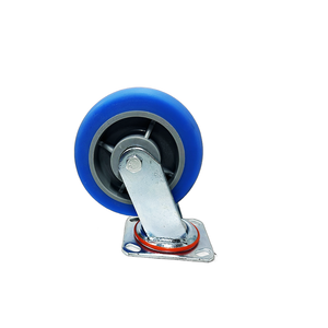 Rueda giratoria <span class=keywords><strong>Tpr</strong></span> al por mayor de fábrica, rueda giratoria manual para muebles de mesa, rueda giratoria para carretilla Industrial - Product Image 3