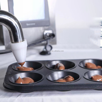 Nouvelle machine commerciale multifonctionnelle légère à écran tactile pour l'injection de confiture, de gelée, de crème, de pâte à biscuits et de crème pour gâteaux (pour pain, beignets, etc.)