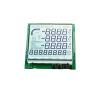 Módulo LCD FSTN Positivo de Siete Segmentos Capacitivo Personalizado Goldenvision GVH890-21 para Uso Industrial, 1 Año de Garantía, 53.60*45 Outline