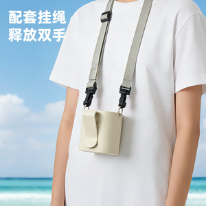 <b>Mini</b> Clip Fan With Digital Display 100 Speed Settings Portable USB Rechargeable <b>Desk</b> Waist Handheld Outdoor Silent Fan - Product Image 2