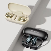 AWEI T98 pour écouteurs sportifs TWS V5.3, écouteurs sans fil avec affichage numérique de la batterie, chipset JL