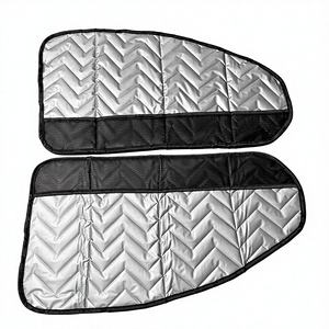 Set di <span class=keywords><strong>3</strong></span> Tende Parasole Magnetiche per Finestrini RV, Copertura per Finestrini Laterali Anteriori per Furgoni Sprinter, Tende Laterali Magnetiche Pieghevoli per Camper - Product Image 2