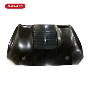 Pour Ford <span class=keywords><strong>Mustang</strong></span> 2015-2017 ans capot moteur capot mise à niveau vers GT500 style capot moteur en Fiber de carbone capot capot capot - Product Image 2