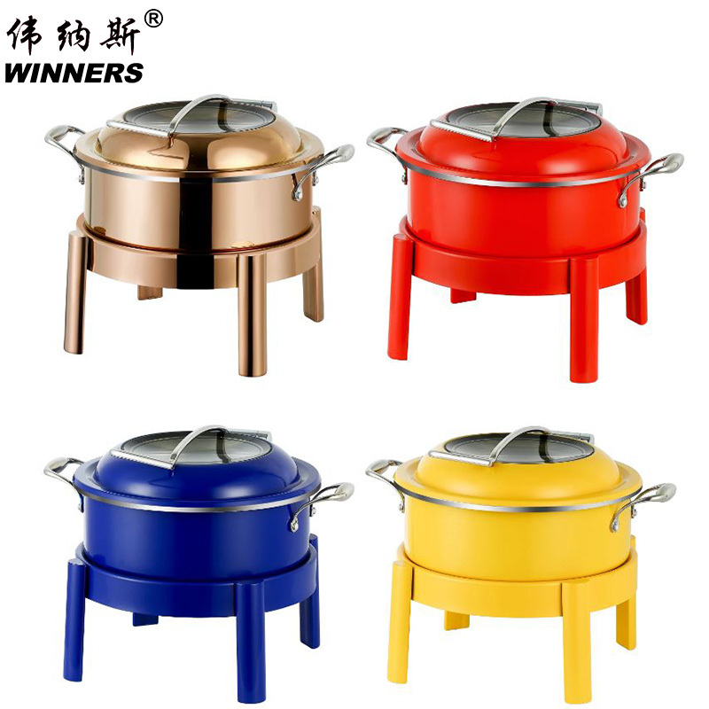 WINNERS 30CM Stainless Steel Hydraulic Chafing