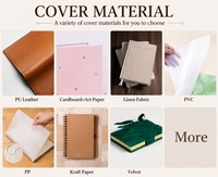 Carnets de notes personnalisés avec logo, pages détachables, planificateur mensuel et hebdomadaire, liste de choses à faire, organiseur de bureau, bloc-notes mémo, vente en gros