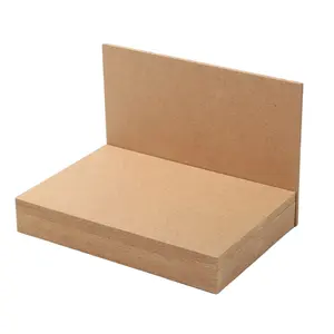 En gros 18mm mélamine mdf/panneau Mdf brut/feuille de bois mdf peut être personnalisé panneau MDF laminé de mélamine