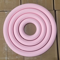 Anneau de musculation en silicone pour femme, haltère rond, yoga, musculation, gym à domicile