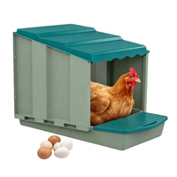 Poulailler extensible pour jardin, enclos modulaire multi-niveaux pour l'élevage de poulets et de canards avec bac de collecte des déchets