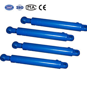 Dubbelwerkende minigraafmachine hydraulische cilinder staal 80mm buitendiameter 500mm lengte 17-25MPA druk - Product Image 1