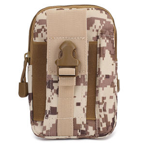 Riñonera de camuflaje deportiva táctica LUPU Material Oxford impermeable con cierre de cremallera para uso en exteriores - Product Image 6