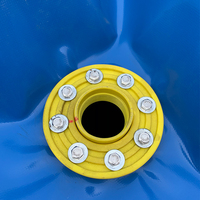 Benutzer definierte 100 Liter 300 Liter 500l Home Square Form HDPE Kunststoff Square Regenwasser tank