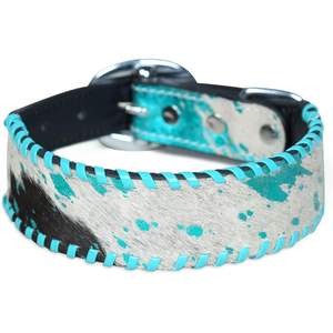 Collar de Perro de Cuero Vacuno Genuino Hecho a Mano con Diseño Floral, Collar para Mascotas Cómodo y Artesanal - Product Image 3