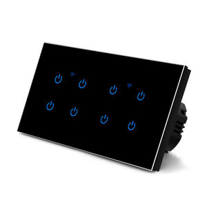 LangYeao 10A voor Tuya Smart WiFi Wandcontactdoos 146 Type 2/<span class=keywords><strong>3</strong></span>/4/5/6/8-voudig ABS Smart Life App Alexa Google 240V Lichtschakelaars - Product Image 2
