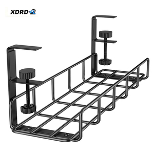 <span class=keywords><strong>Organizzatore</strong></span> per <span class=keywords><strong>Cavi</strong></span> Sotto Scrivania Senza Foratura, Vassoio Portacavi per Scrivania Regolabile in Altezza, per Ufficio e Casa - Product Image 1