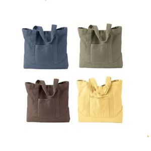 Promotion Colorful Eco-friendly Canvas <b>Bag</b> with Printed Logo Trendy Cotton <b>Bag</b> for <b>Work</b> Shopping & Travel Letter Pattern Style - Product Image 3