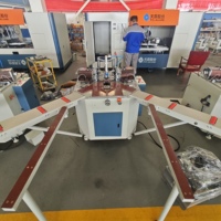 Máquina Engarzadora Hidráulica de Esquina Única de Alta Resistencia Tainchen para Ventanas y Puertas de Aluminio con Servicio de Logotipo OEM