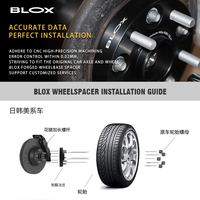 Adaptateurs d'entretoises de roue spécialement personnalisés OEM ODM 20-40mm PCD 5x120 à 5x114.3 ID 72.6 à OD 73.1mm Adaptateur de conversion de roue