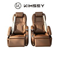 Siège de voiture KIMSEY de luxe avec accoudoir mobile et rabattable, grand espace pour IVECO Daily