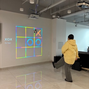 Sistema de Juego Interactivo de Proyección Infrarroja para Interiores XOX, Pared Digital Interactiva de Fútbol <span class=keywords><strong>con</strong></span> Respuesta Instantánea de 0.3ms - Product Image 3