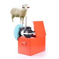 Nouvel ensemble professionnel de tondeuse électrique pour laine de mouton - Machine à tondre à arbre flexible avec outil d'affûtage intégré pour 250W