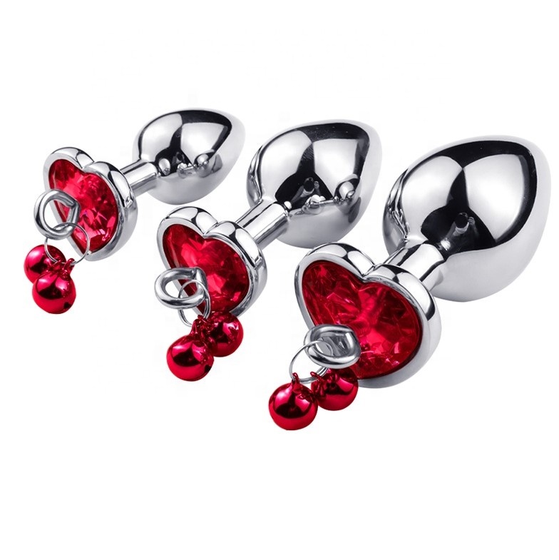 plug anal homem Coração em forma de diamante base de aço inoxidável plug anal pequeno metal  dois blue bell butt plug set anal melhor presente para mulher homem amante|  Alibaba.com