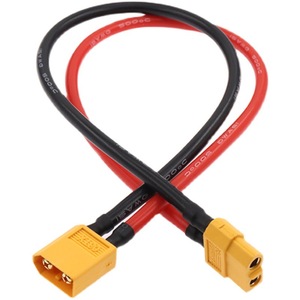 XT60 Gold Plated Plug 30A High Current Male Female Connector 12AWG RC Plant Protection <b>Drone</b> Lithium Battery Charging Harness - Product Image 5