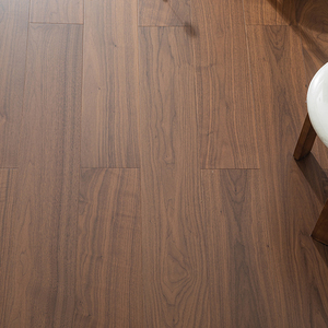 Suelo de Madera de Nogal Negro Multicapa AVANTIMORA CE, Grado AB, Duradero, Sistema T&G, Tablas de 15 mm de Ancho, para Hoteles de Lujo - Product Image 1