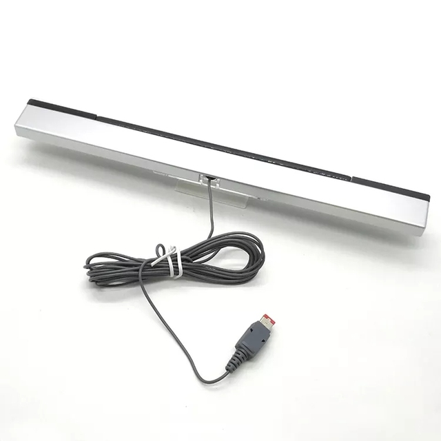 Wired Receiver for N Wii IR Signal Infrared RAY USB Plug Inductor for N Wii U Console Remote Motion Sensor Bar