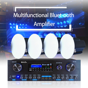 Altavoz de techo con sistema de sonido, altavoz coaxial pasivo de 4 pulgadas, 6 pulgadas y 8 pulgadas para sala de conferencias, interior, 8Ohm, la mejor calidad