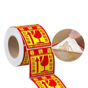 Pegatinas Decorativas Autoadhesivas de Resina PET Impresas con UV de 3x5 Pulgadas con Patrón de Letras para Decoración del Hogar, 100 por Rollo - Product Image 2