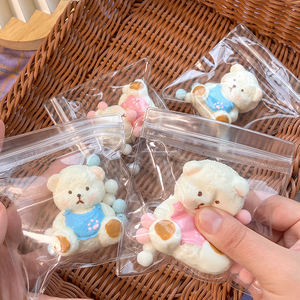 Nouveaux jouets animaux Mochi Squishy - Ours en peluche moelleux à remontée lente, jouets anti-stress avec formes personnalisées pour enfants - Product Image 2