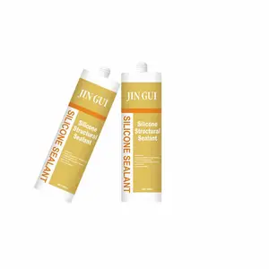 JINGUI Weatherproof Stone Construction Structural Silicone Sealant For Glass And Aluminum