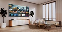 Proyector Láser Optoma Wave 120R, 4300 Lúmenes, 1080P Full HD, Smart 3D Ready para Cine en Casa y Películas al Aire Libre