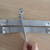 Support en céramique réfractaire HT pour élément chauffant en molybdène, sangle de fixation pour tige de four en MoSi2