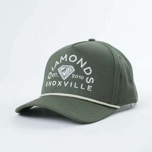 Casquettes Snapback à 5 Panneaux Personnalisées, Couleur Verte, Tissu 100% Coton, Logo Personnalisé, <span class=keywords><strong>Casquette</strong></span> de Golf, Casquettes de Baseball - Product Image 1