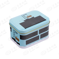 Boîte en métal recyclable personnalisée pour bonbons, chocolat, jouets, biscuits, emballage cadeau