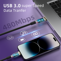 Kabel HYTO PD 60W Tipe C ke C USB Type-C 3A Pengisian Cepat untuk Ponsel, MacBook, iPad, Oneplus, Xiaomi, iPhone 15