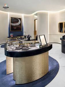 Premium Eco-Friendly Commercial-Grade Jewelry Showcase <b>LED</b> Glass Cabinet | Custom Retail Display Full Project Management | Store - Product Image 3