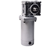 Moteur à engrenages à aimant permanent CC 120W, petit, à couple élevé, faible bruit, avec encodeur, 12-180VCC, IP44, fixation par bride, pour vélo électrique et bateau