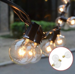 110V 220V Hot Bán IP44 LED Globe Retro G40 ánh sáng chuỗi không thấm nước <span class=keywords><strong>E12</strong></span> Vòng hoa cho vườn cây thanh đèn trang trí - Product Image 6