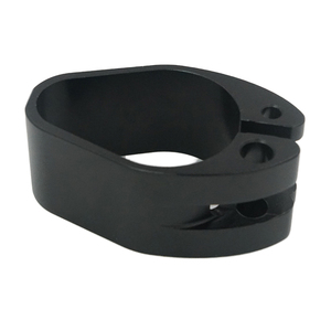 Pièces en acier inoxydable usinées sur commande par CNC, usinage de haute précision à 5 axes, service de tournage pour pince de selle de vélo de montagne - Product Image 4