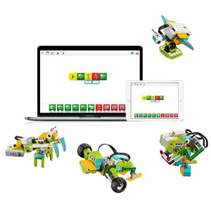 Wedo 20 robot set education robot program STEM Education Assembly Robot Toys bambini Educational Creative fai da te Kids Game Block