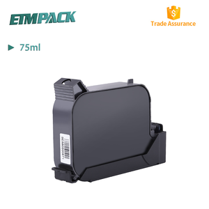 Cartouche d'encre noire soluble, pour imprimante à jet d'encre portative sur sacs en plastique et bois, 16 paquets - Product Image 4